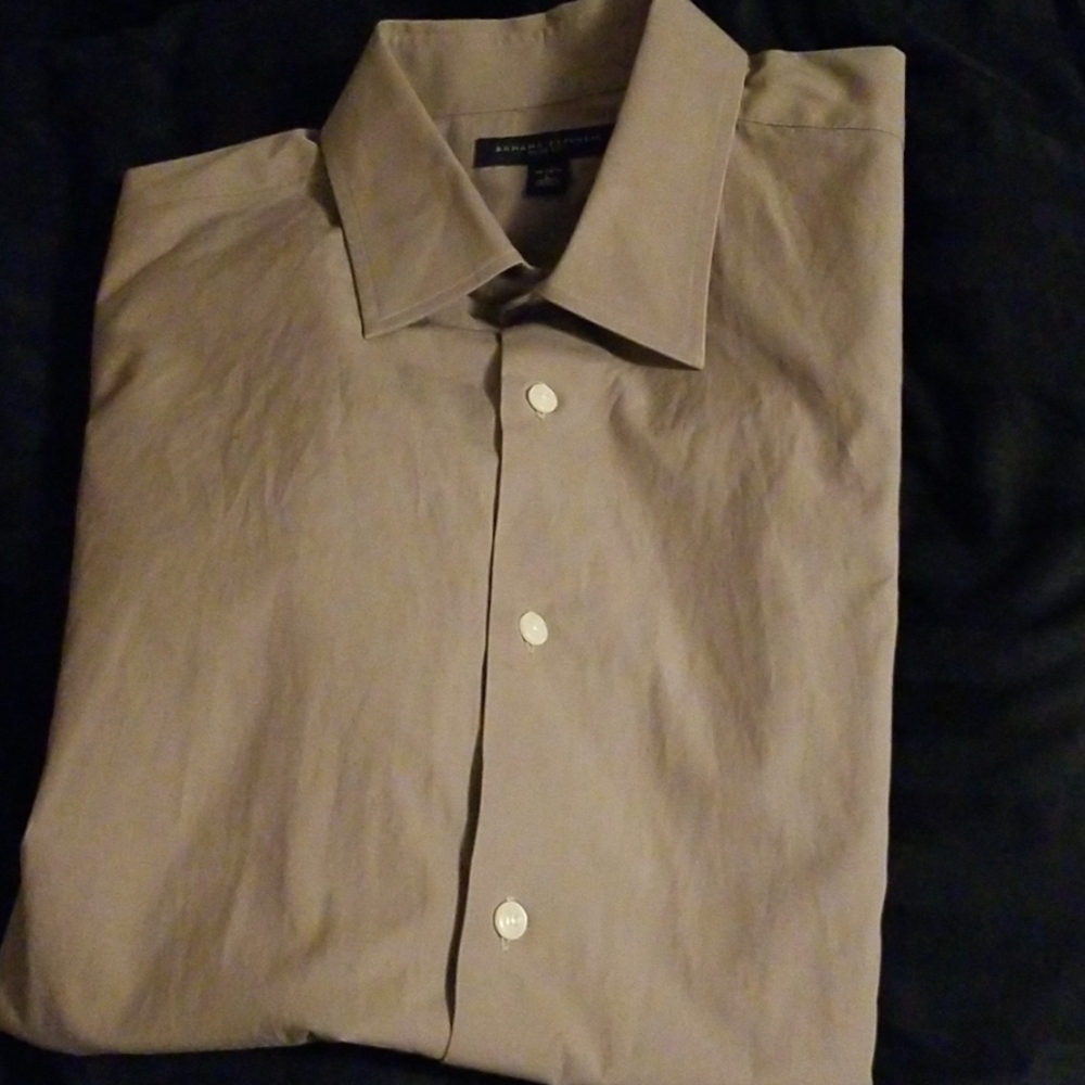 👔 Banana Republic Slim Fit Button Down Shirt sz L